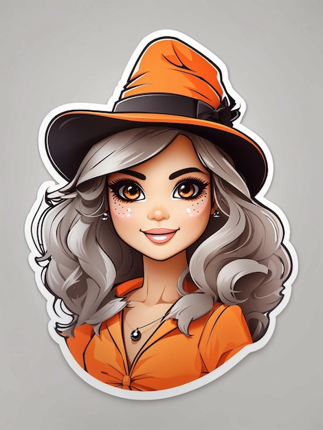 Barbie Halloween New Dress sticker