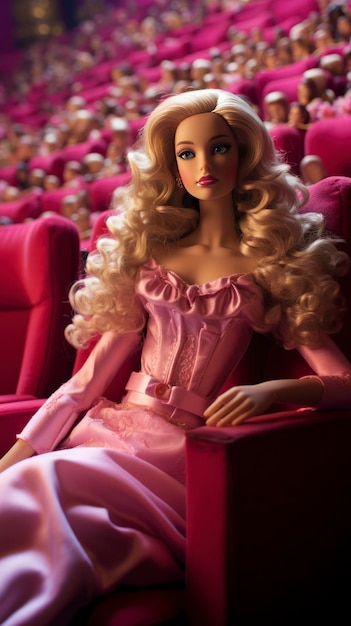 Barbie in bioscoop realistisch beeld veel detail