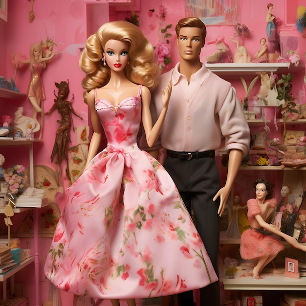barbie and ken