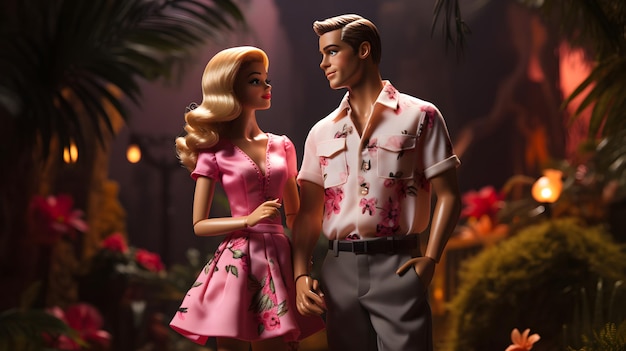 Barbie and Ken