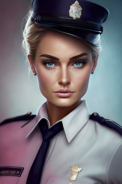 Barbie officer style