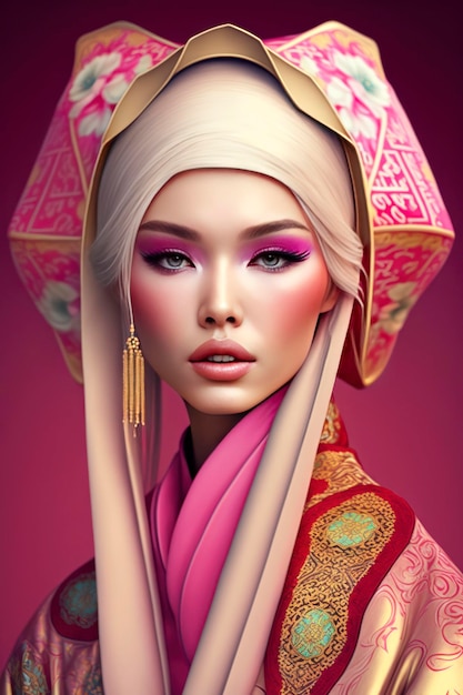 barbie oriental style