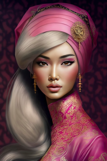 barbie oriental style