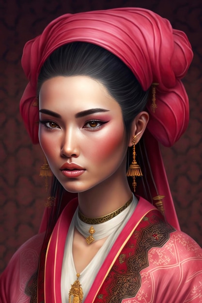 barbie oriental style