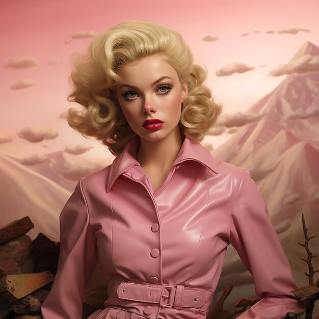 Barbie's Hillside Adventure A Glamorous Journey to the Top