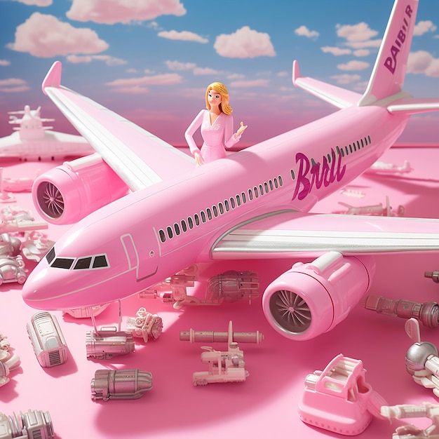 Barbie's Jetsetter Adventure Travel in Style with a Barbie Airplane