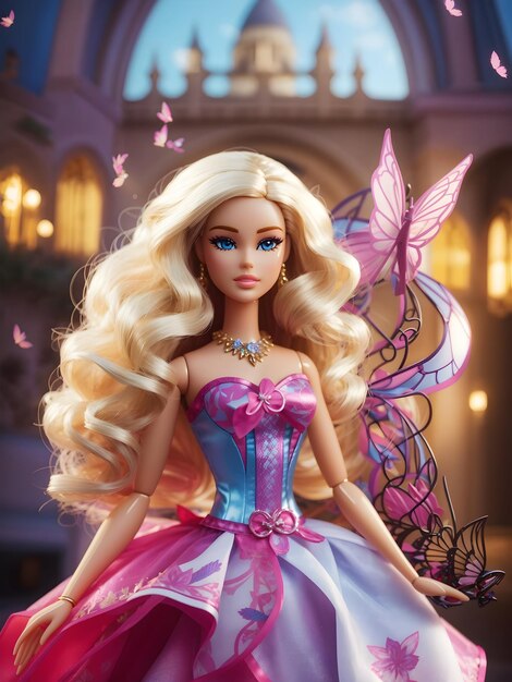 Photo barbie's magical transformation