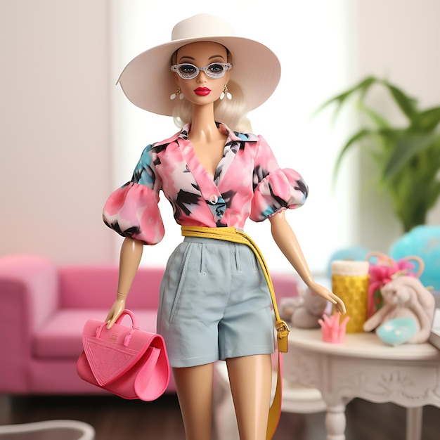 Barbie the shopaholic fashionista is on the hunt for the trendiest summer outfit