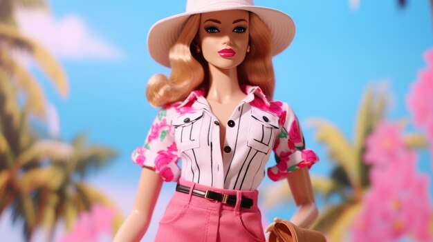 Photo barbie shopaholic summer trendy outfit