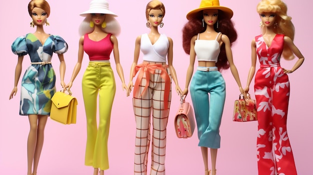 Barbie Shopaholic Summer Trendy Outfit