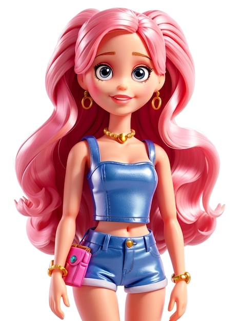 Photo barbie shopaholic summer trendy outfit