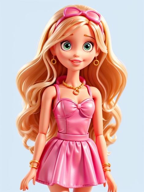 Barbie Shopaholic Summer Trendy Outfit