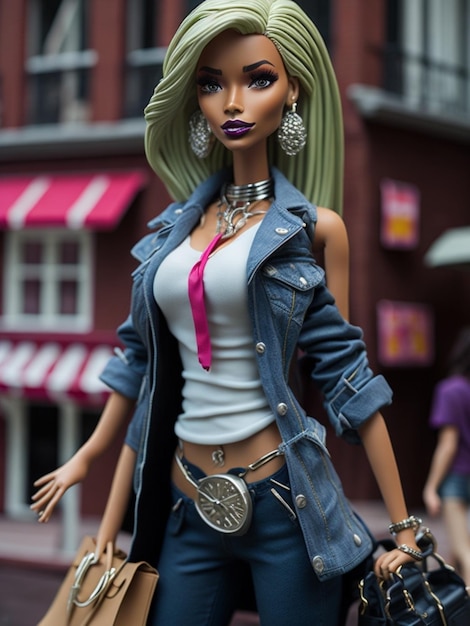 Barbie shopaholic zomer trendy outfit