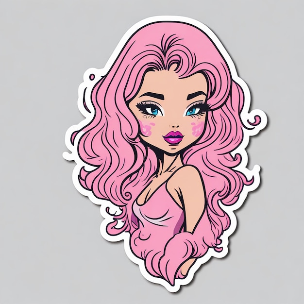 Barbie Sticker