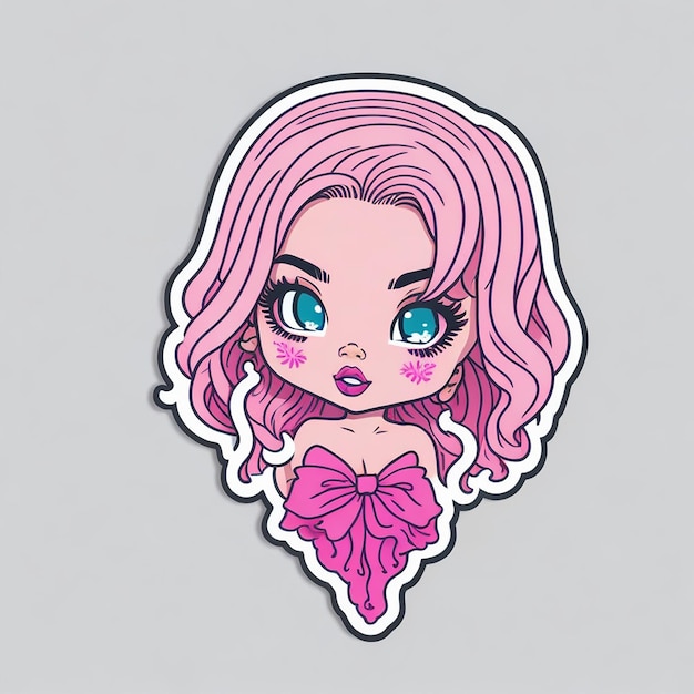 Barbie Sticker