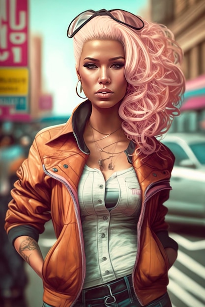 Barbie urban style
