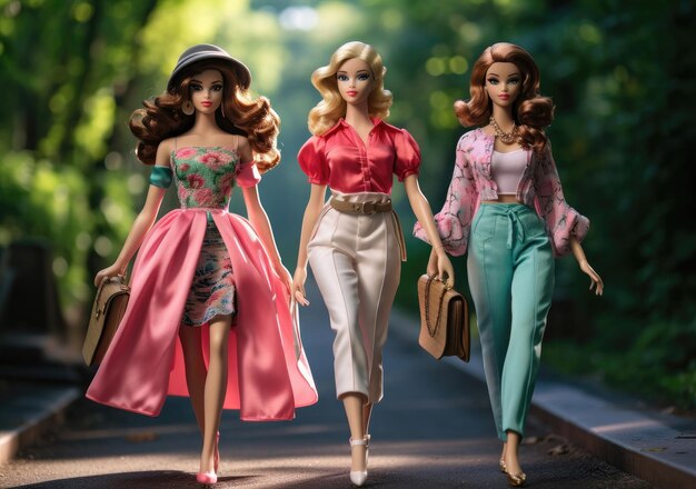 Foto barbie viert vriendschapsdag met vreugde en saamhorigheid