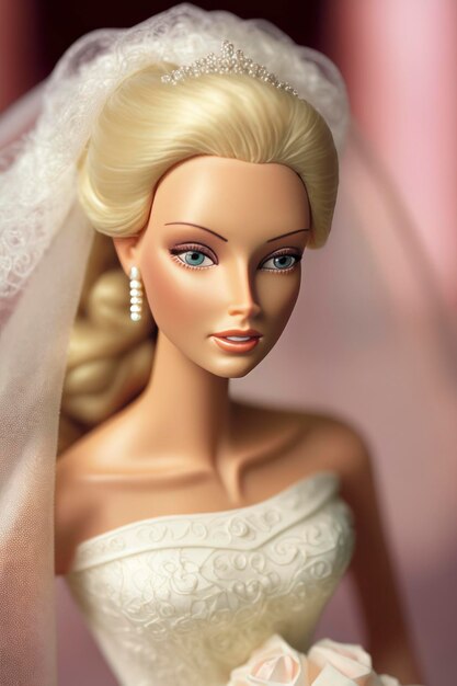 Barbie wedding style