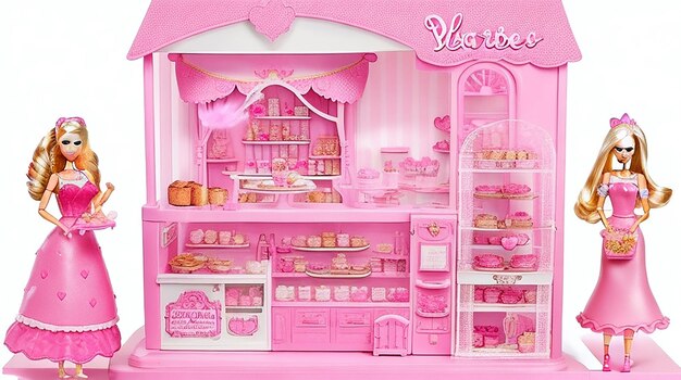 Barbie039s Pink Bakery Сладкие наслаждения и причудливые угощения в розовой стране чудес Вам также может понравиться