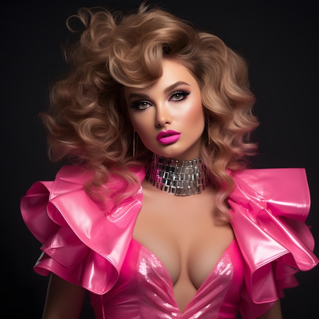 바비 코어 (Barbiecore) 는 바비 트렌스 (Barbie Trens) 를 통해 모든 클릭에서 활기찬 화려함과 유쾌한 패션을 포용합니다.
