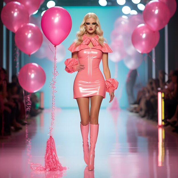 Barbiecore omarmt levendige glamour en speelse mode in elke klik met Barbie Trens