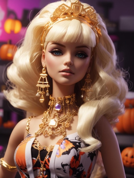 Photo barbies spooktacular halloween makeover