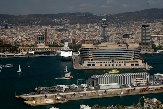 바르셀로나 스페인 공중보기 헬리콥터 투어