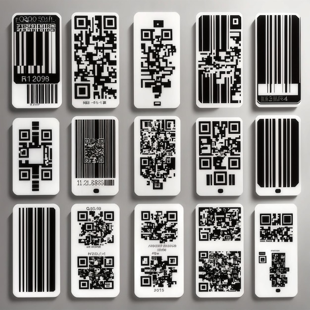 Коллекция штрих-кодов и QR-кодов