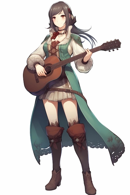 Bard Een RPG-personage