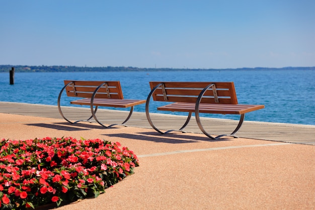 Foto bardolino promenade