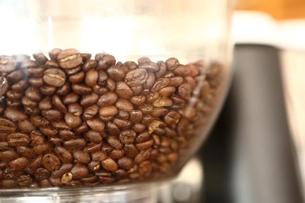 barista brewing coffee in the coffee room