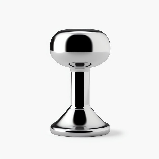 Baristas coffee tamper with polished surface