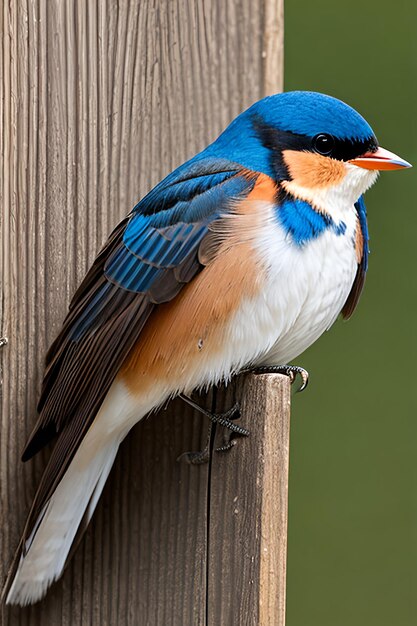 Barn swallow bird