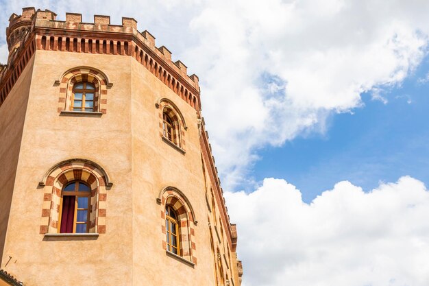 Barolo castle Unesco site village Italy