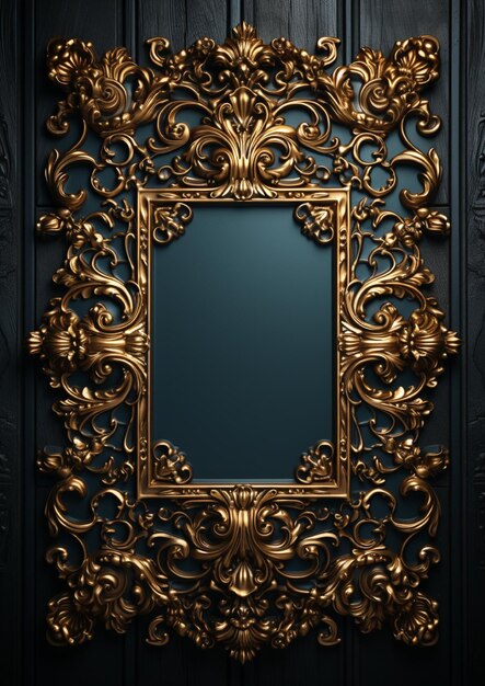 Baroque Frame Background