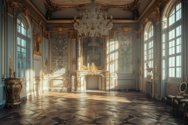 Baroque interior Generate Ai