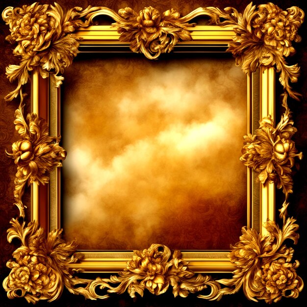 baroque picture frame