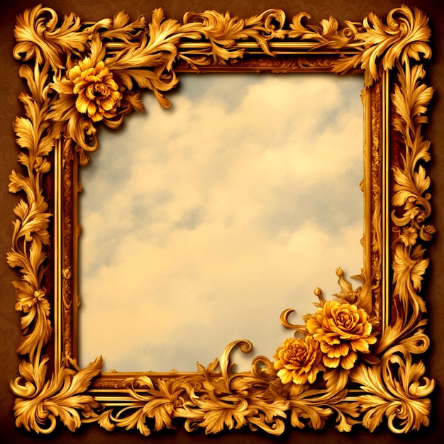 baroque picture frame
