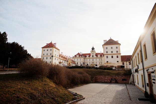 Baroque residences in Valtice castle Cultural landscape South Moravian region Czech republic