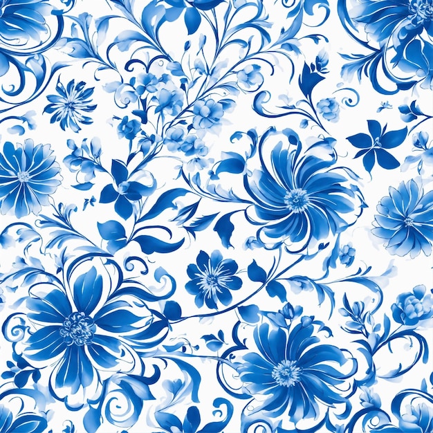 baroque seamless pattern