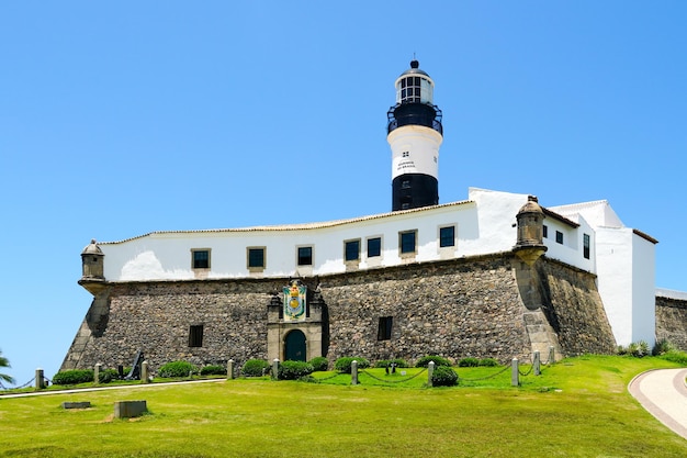 Barra-vuurtoren in Salvador Bahia, Brazilië