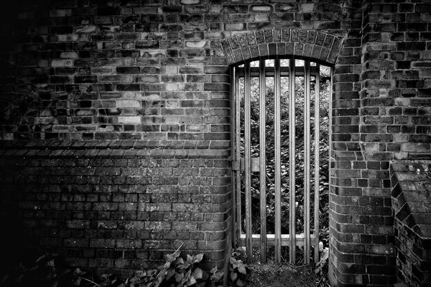 Photo barred gate