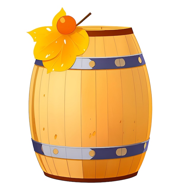 barrels containing fresh sweet honey