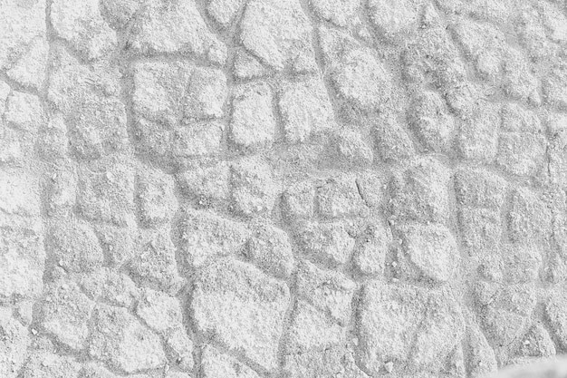 barst op de grond witte achtergrond / abstracte witte vintage achtergrond gebroken textuur