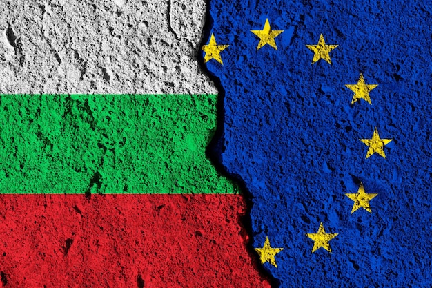 Barst tussen Europese Unie en Bulgarije markeert politiek relatieconcept