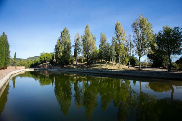 BASACOL rafts in medieval Alquezar town in Spain