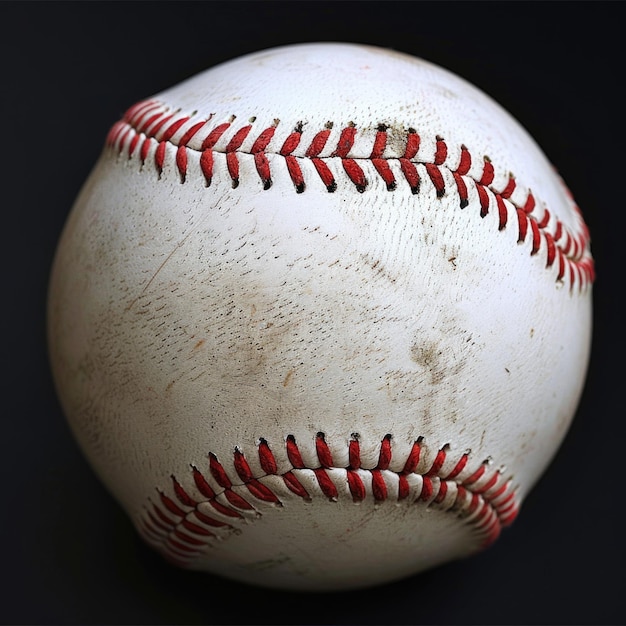 Baseball ball the quintessential sphere of Americas pastime embodying the excitement competition and timeless joy of the game from pitches and hits to catches and home runs on the diamond