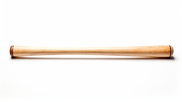 Baseball Bat on White Background