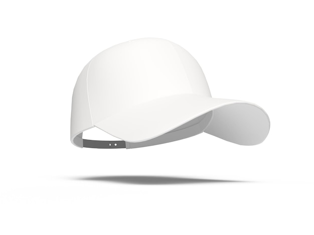 Photo baseball cap mock up 3d render