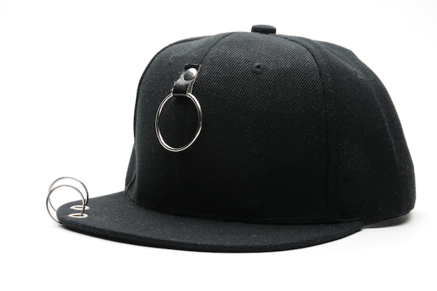 Baseball cap for teens on an isolated white background